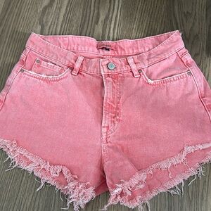 Denim Pink Guess shorts